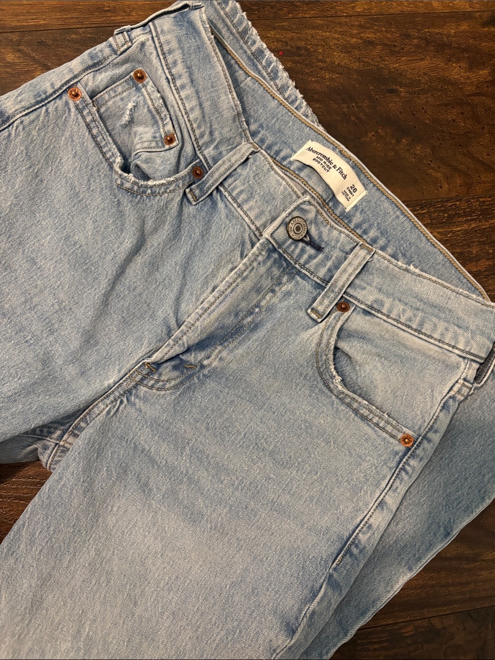 Abercrombie & Fitch Light Blue Women's Jeans 26S